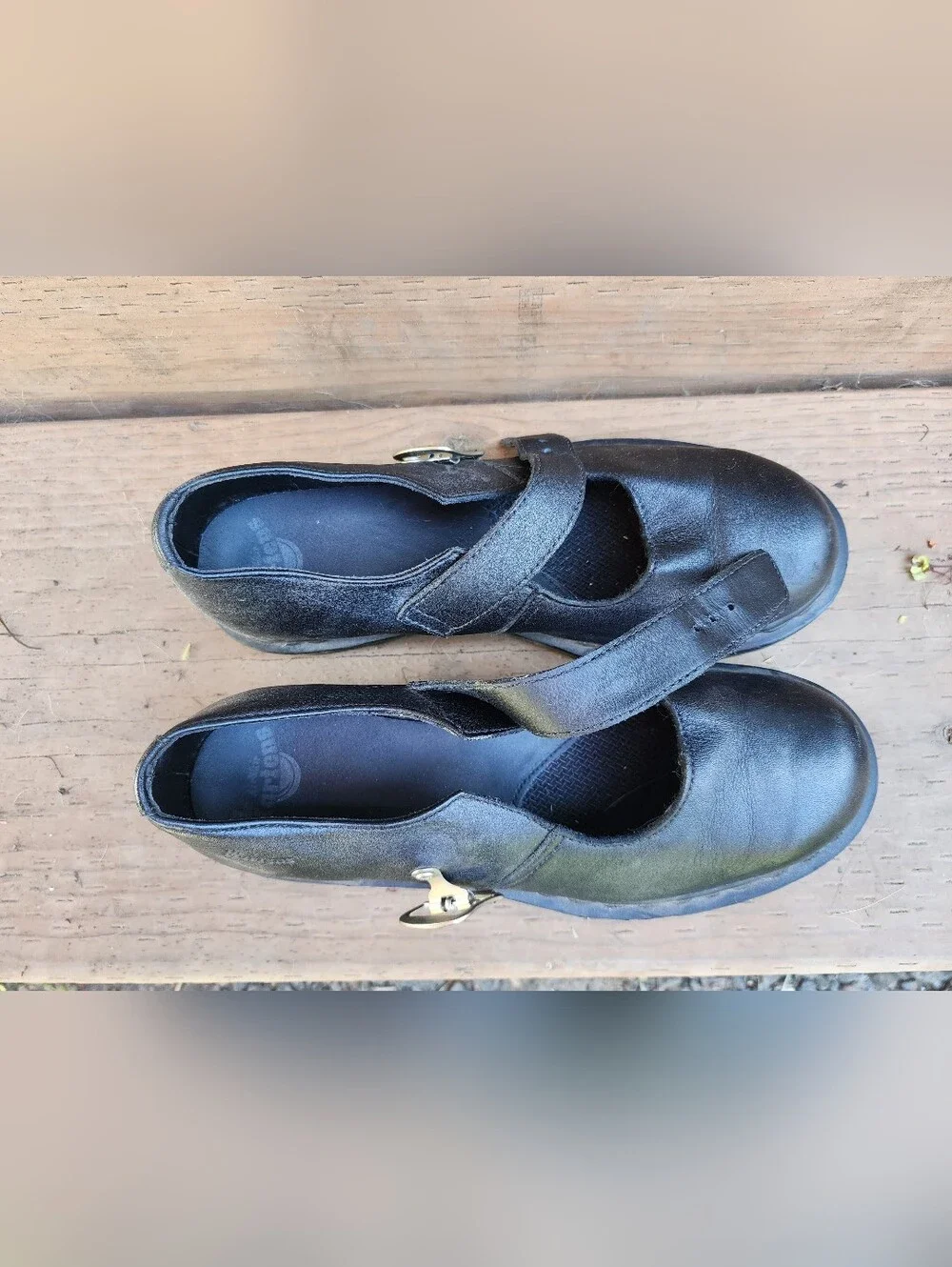 Dr Martens Elphie Maryjane 10 US W Black MJ Doc - Picture 2 of 4